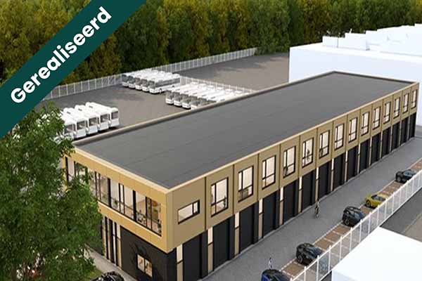 Hypothecaire lening op een nieuw te bouwen bedrijfsunit met twee eigen parkeerplaatsen bestemd voor de verhuur