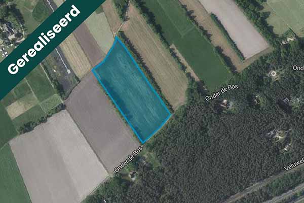 Hypothecaire lening op 3,3 ha grasland voor eigen gebruik