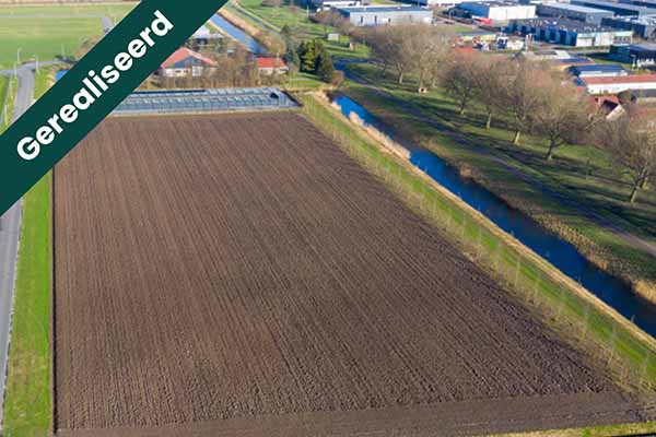 Hypothecaire lening op een perceel bouwgrond