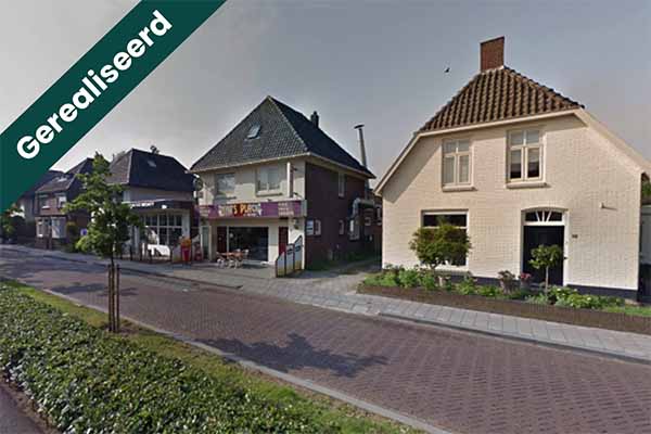 Hypothecaire lening op een commerciële ruimte en een verhuurde bovenwoning