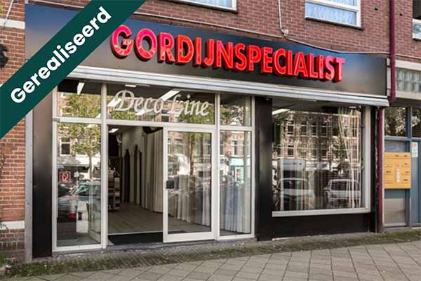 Hypothecaire lening op een winkelruimte bestemd voor de verhuur