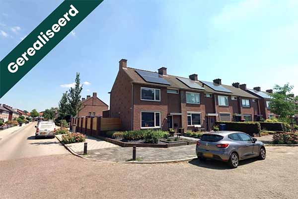 Hypothecaire lening op een hoekwoning bestemd voor de verhuur