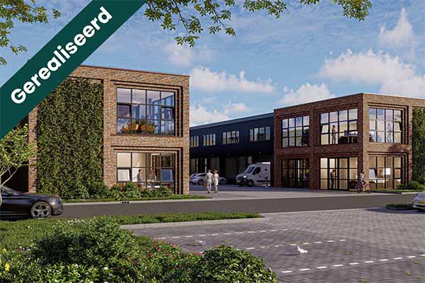 INVESTERINGSKANS Hypothecaire lening op een nieuw te bouwen bedrijfsunitmet 2 eigen parkeerplaatsen bestemd voor de verhuur