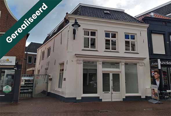 Hypothecaire lening op een monumentaal winkelpand bestemd voor eigen gebruik